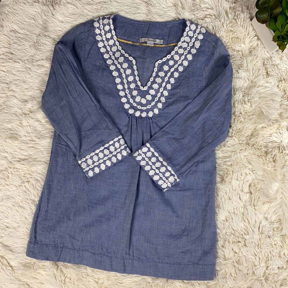 Boden Chambray Top 💙